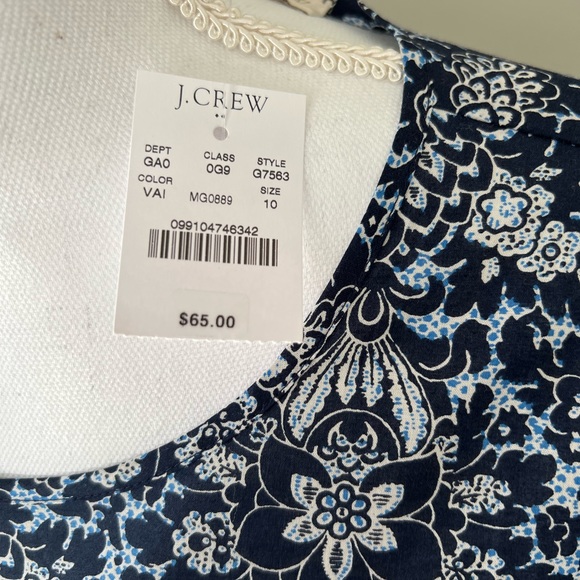 J. Crew floral blouse - Picture 5 of 7